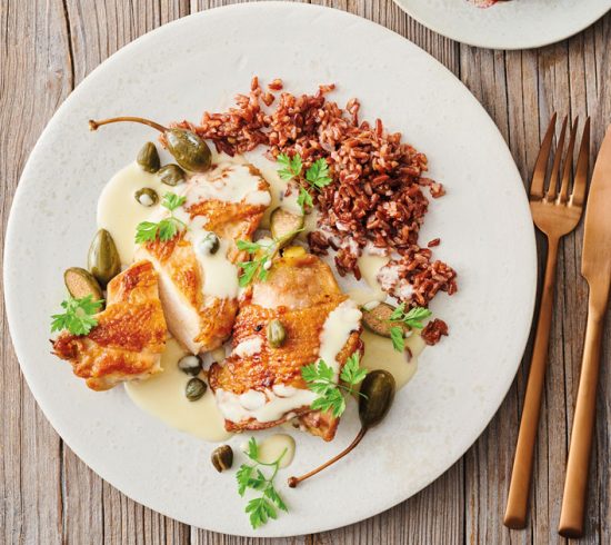 Hähnchen Königsberger Art