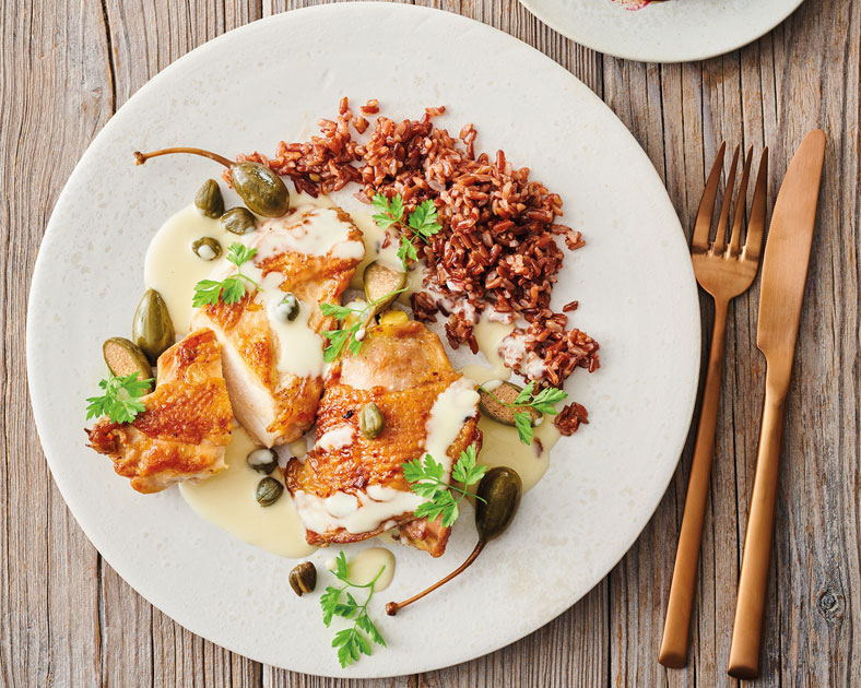 Hähnchen Königsberger Art