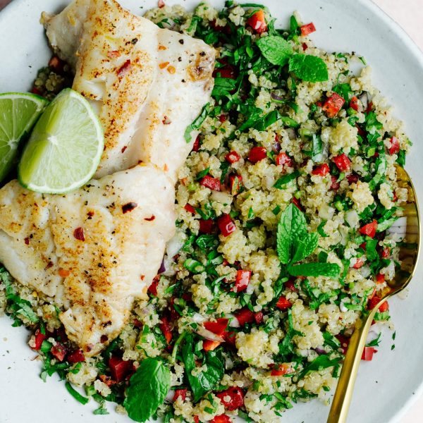 Quinoa Taboule mit Fisch_k
